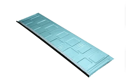 Interlocking Tile Of Metal Roof Tile factory