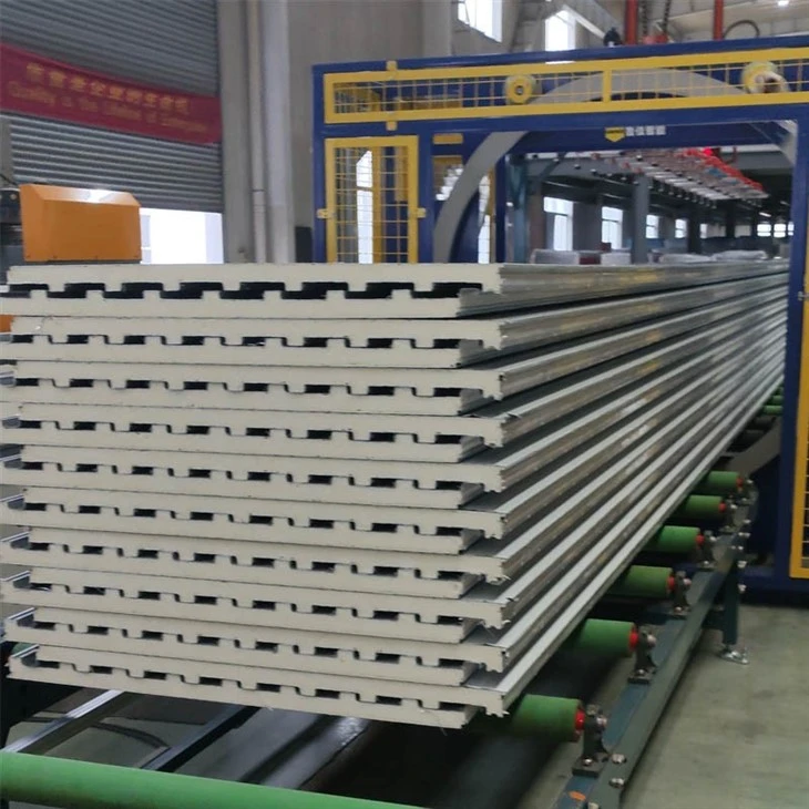 Lightweight Steel Roof Waterproof Insulated Polyurethane Foam Panels suppliers