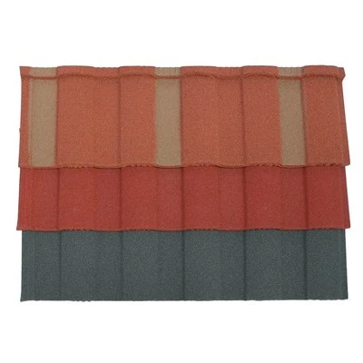 Long-Lasting Color Stone Metal Tiles factory